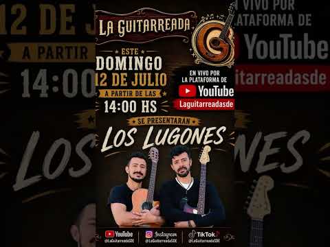 no te pierdas este domingo 12 a las 14 hs"Los Lugones"suscribite y disfruta del folklore santiagueño