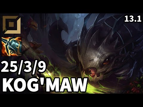 Kog'Maw ADC vs Jayce - EUW Master | Patch 13.1