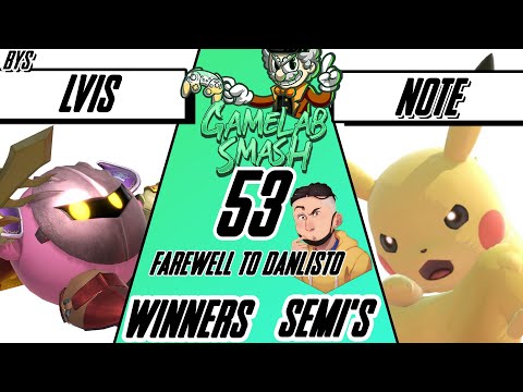 GameLab-Smash #53 Lvis (Metaknight) Vs Note (Pikachu)