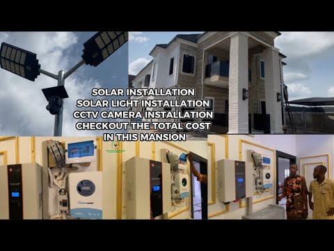 SOLAR LIGHT HAS BECOME CHEAP ACCESSIBLE CHECKOUT THE COST OF THIS MASSIVE INSTALLATION 2026