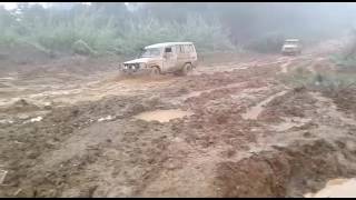 Toyota Land Cruiser at Waria Road