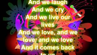 Kina Grannis&#39;- Back To Us- Lyrics video