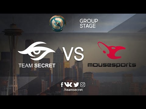 Team Secret vs Mousesports | BO1 | TI7 Europe Main Qualifiers