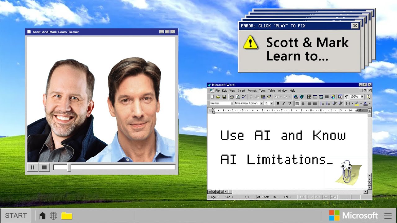 EPISODE 3 - Scott and Mark Learn To... Use AI and Know AI Limitations