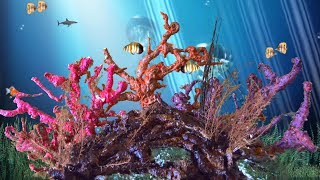 DIY Expandable Spray Foam Coral Reef Decoration for an Under the Sea Party!