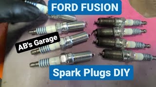 2013-2020 2.0L Ecoboost Ford Fusion Spark Plug Replacement  // How to Replace your spark plugs #DIY