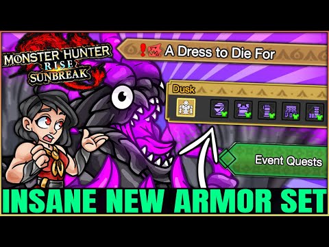 NEW FRONTIER EVENT QUEST - New AMAZING Armor Set & Edgy Hunt - Guide - Monster Hunter Rise Sunbreak!