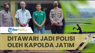 Viral, Atlet Peraih Emas PON XX Papua Sedang Mencangkul Sawah, Kini Dapat Tawaran Jadi Polisi