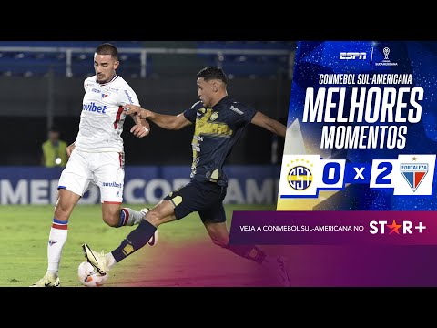 Gols e lances de Sportivo Trinidense x Fortaleza