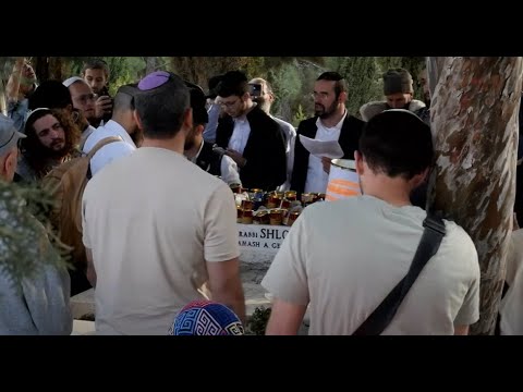 שידור חי מהעלייה לקבר של הרב שלמה קרליבך - הר המנוחות  - ירושלים - 2025- Aliya l’Kever - Carlebach