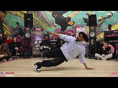 Morris Vs Mach Phive -B-Boy Top 8 - Midwest Open 2023 - Breaking For Gold USA - BNC