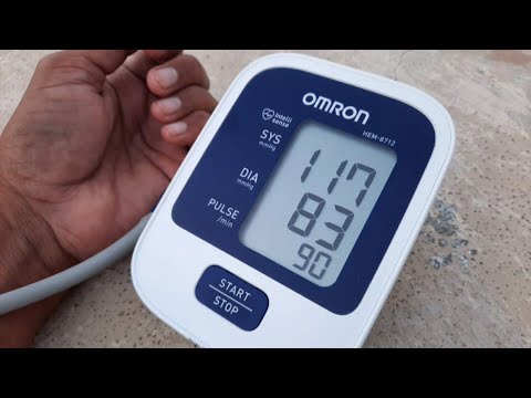 How to Use Omron Blood Pressure Monitor | Operate Measure Guide Tips | HEM 7120, HEM 7124 & HEM 8712