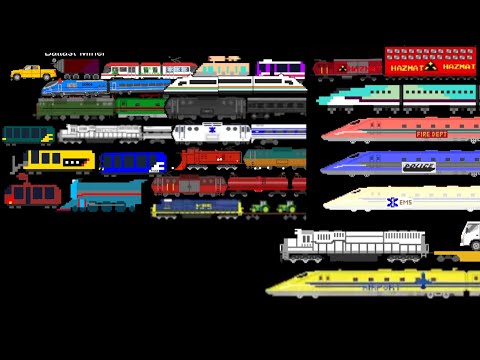 THE KIDS PICTURE SHOW HD RAILWAY VEHICLES 5 LIKE EMERGENCY 10 FIRE 4  UNIXPECTED AND MORE