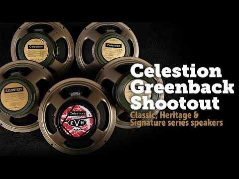 Celestion Greenback Shootout