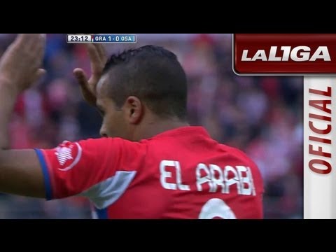 Gol de Youssef El Arabi (1-0) en el Granada CF - Osasuna - HD