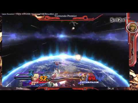 Tremendo Premier - Losers R5 - Tremendo Dude (Shulk) vs Dr_zz (Captain Falcon)