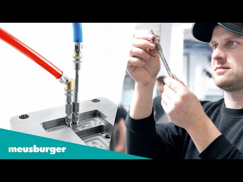 Meusburger technical tip – Quick-adapter for leak test