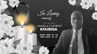 Download lagu Memorial Service for late Captain MC Khubisa | Broadcast, 24 Dec. 2024 mp3 Download lagu Memorial Service for late Captain MC Khubisa | Broadcast, 24 Dec. 2024 mp3