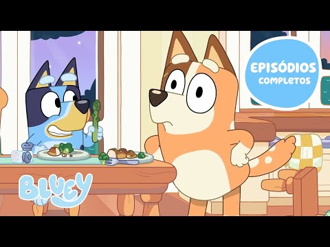 Diversão com Comida | Bluey Episódios Completos | 30 MINUTOS | Bluey Português Brasil Canal Oficial