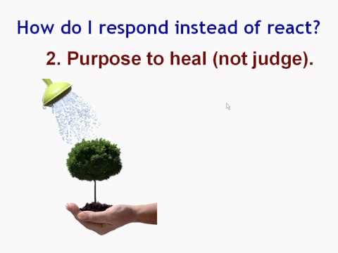 Discernment - Choosing to Respond