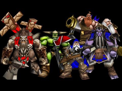 Comparación frases unidades Warcraft 3 en Castellano y Latino (WoW Colombia)
