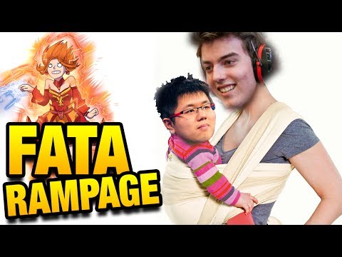 RAMPAGE Fata- Lina Dota 2 - I Can Carry Jacky Lmao