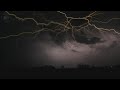 Rolling Thunder Sleep Ambience With Clear Relaxing Sounds Of Lightning And Rain Falling On Leaves