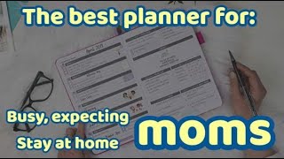 Best Planner for Stay at Home Moms | busy moms |  home-school moms | Expecting moms