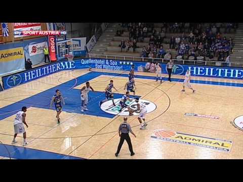 Admiral Basketball Bundesliga 16/17, 26. Runde: Oberwart Gunners - Kapfenberg Bulls 73:62