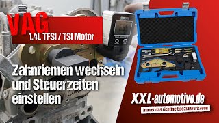 VAG 1,4L TSI Steuerzeiten einstellen mit Winkelmesser – Alternative zum Messsystem 611007