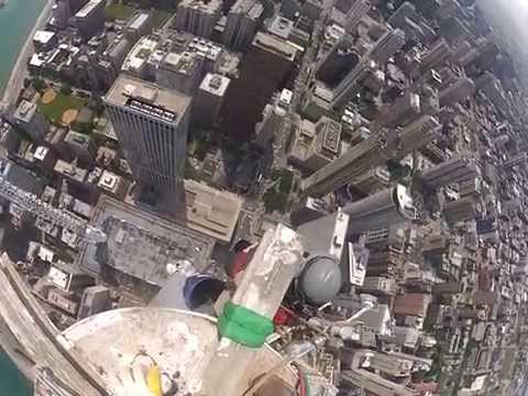 Starting removal of John Hancock Buildin