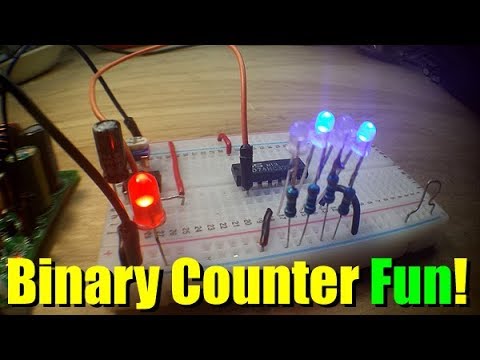 Digital Logic -  74HC393 Dual Binary Counter