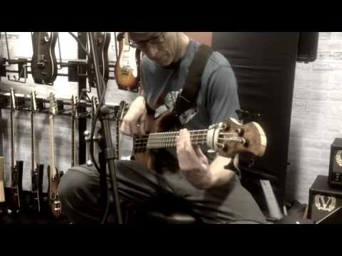 TJ Armstrong performance at the Chapman guitars booth NAMM 2017