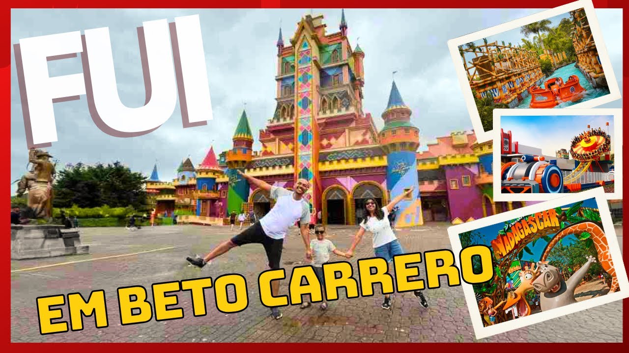 Fui em Beto Carrero | Beto Carrero World O maior parque temático da América Latina