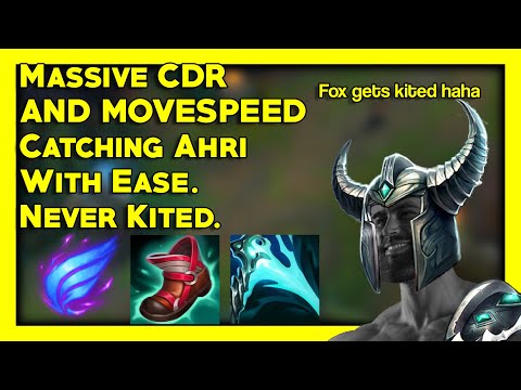 MASSIVE CDR and Movement Speed Makes getting kited IMPOSSIBLE on Mid Tryndamere