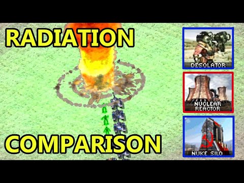 Which is the strongest radiation? - Red Alert 2
