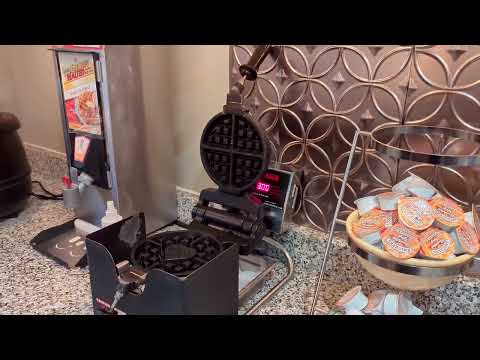 Look what's available for breakfast at best western hotel.