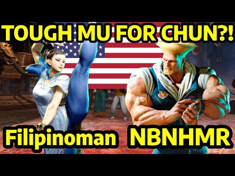 🔥 Street Fighter 6 ➥ Filipinoman (CHUN-LI) VS NBNHMR (GUILE ガイル) 4K Master Ranks 🔥