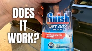 Does RINSE AID Really Work To Remove SH From Windows!