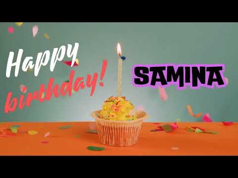 SAMINA Birthday Song | USA Birthday Song For Girls | Comment Your Name For Song