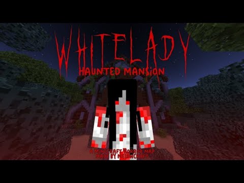 I AM LOCKED IN!!! Whitelady Haunted Mansion - Minecraft Horror Map