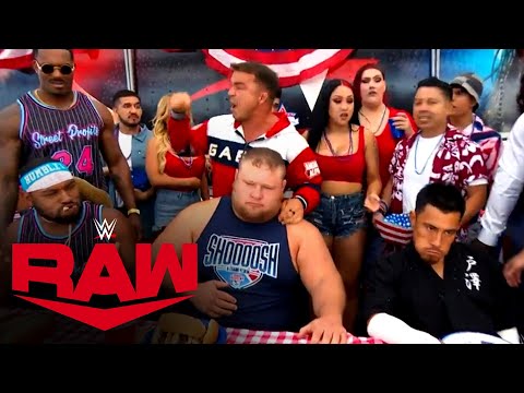 Akira Tozawa wins the hot dog-eating contest at the Independence Day Cookout: Raw, July 4, 2022