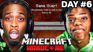 MINECRAFT HARDCORE ALL BOSSES DAY 6🍄🔨🧟‍♂️ft. KaiCenat