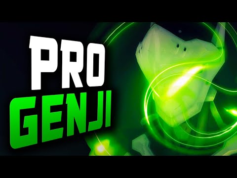 Pro GENJI CARRY by - AGILITIES! [ OVERWATCH SEASON 22 TOP 500 ]