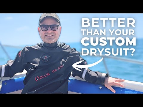 Hollis DX-300X Drysuit - The Best Off-the-Rack Drysuit