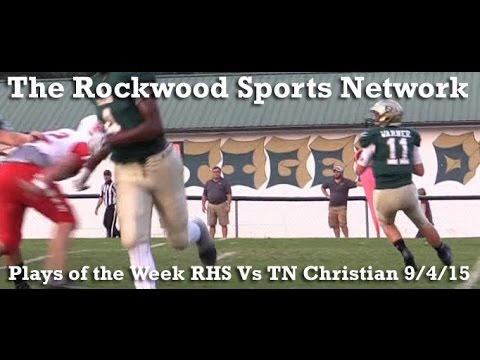 RHS Tiger Football - Plays of the Week vs TN Christian 9/4/15