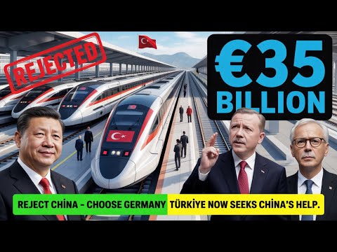 Turkey Rejected China’s $35 Billion Railway Deal — Now They’re Begging for Beijing’s Help