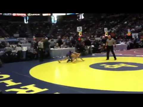 State 106-pound semifinal: Vespa vs. Diakomihalis
