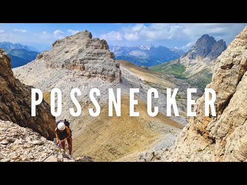 Best Via Ferrata in the Dolomites? Climbing Possnecker