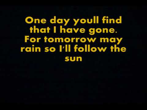 Gimme Lyrics I Ll Follow The Sun By The Beatles Wattpad Gimme Lyrics I Ll Follow The Sun By The Beatles Wattpad